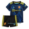 Conjunto (Camiseta+Pantalón Corto) Manchester United Tercera Equipación 2021/22 - Niño